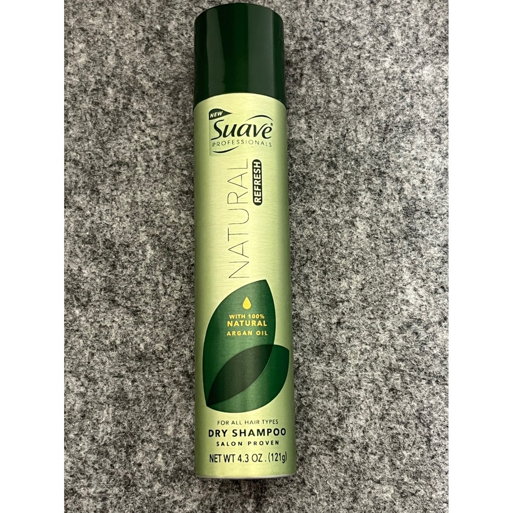 Suave Professionals Natural Refresh Dry Shampoo with Argan Oil 4.3oz Spray